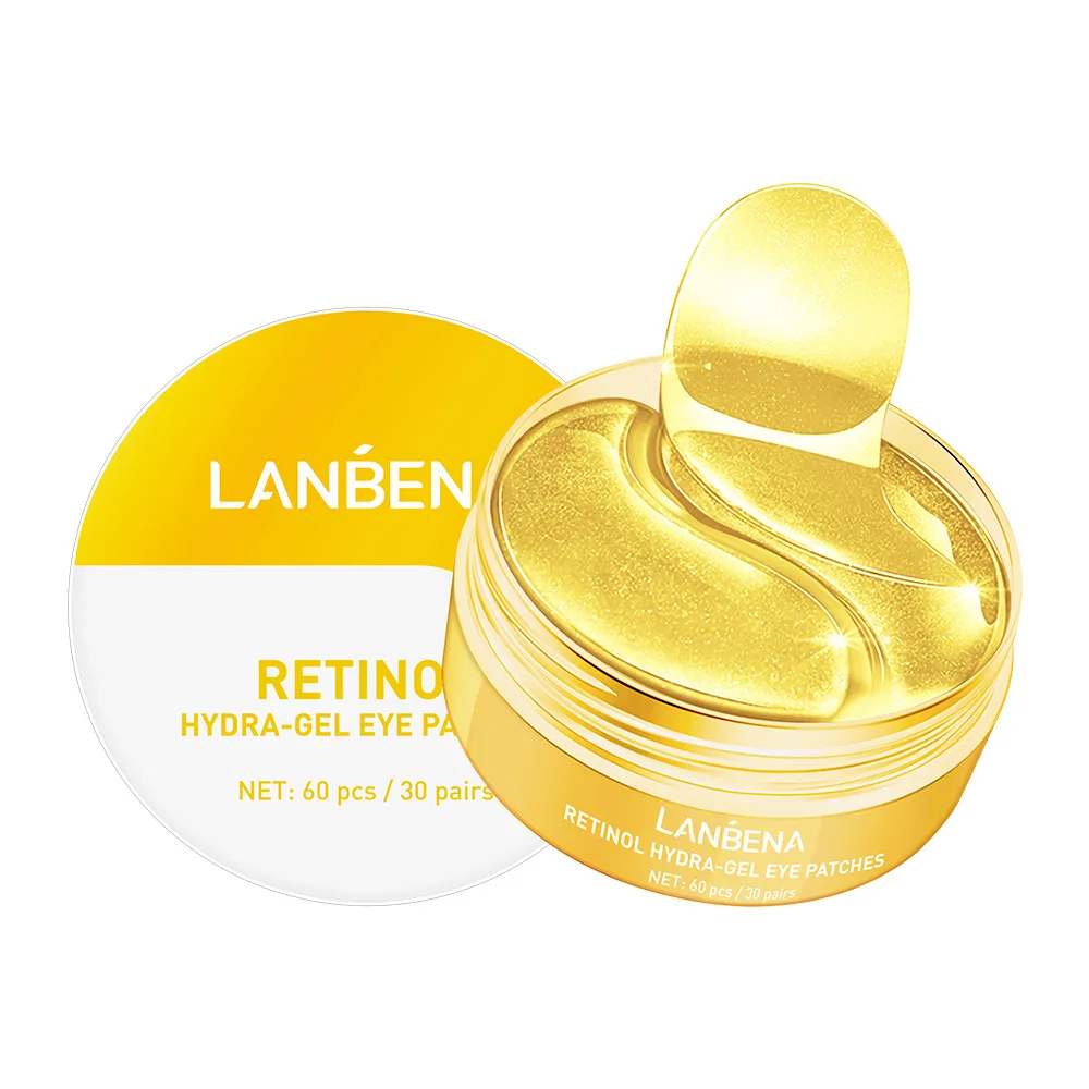 

Hot sale Retinol hydra-gel eye patches in stock, Light blue