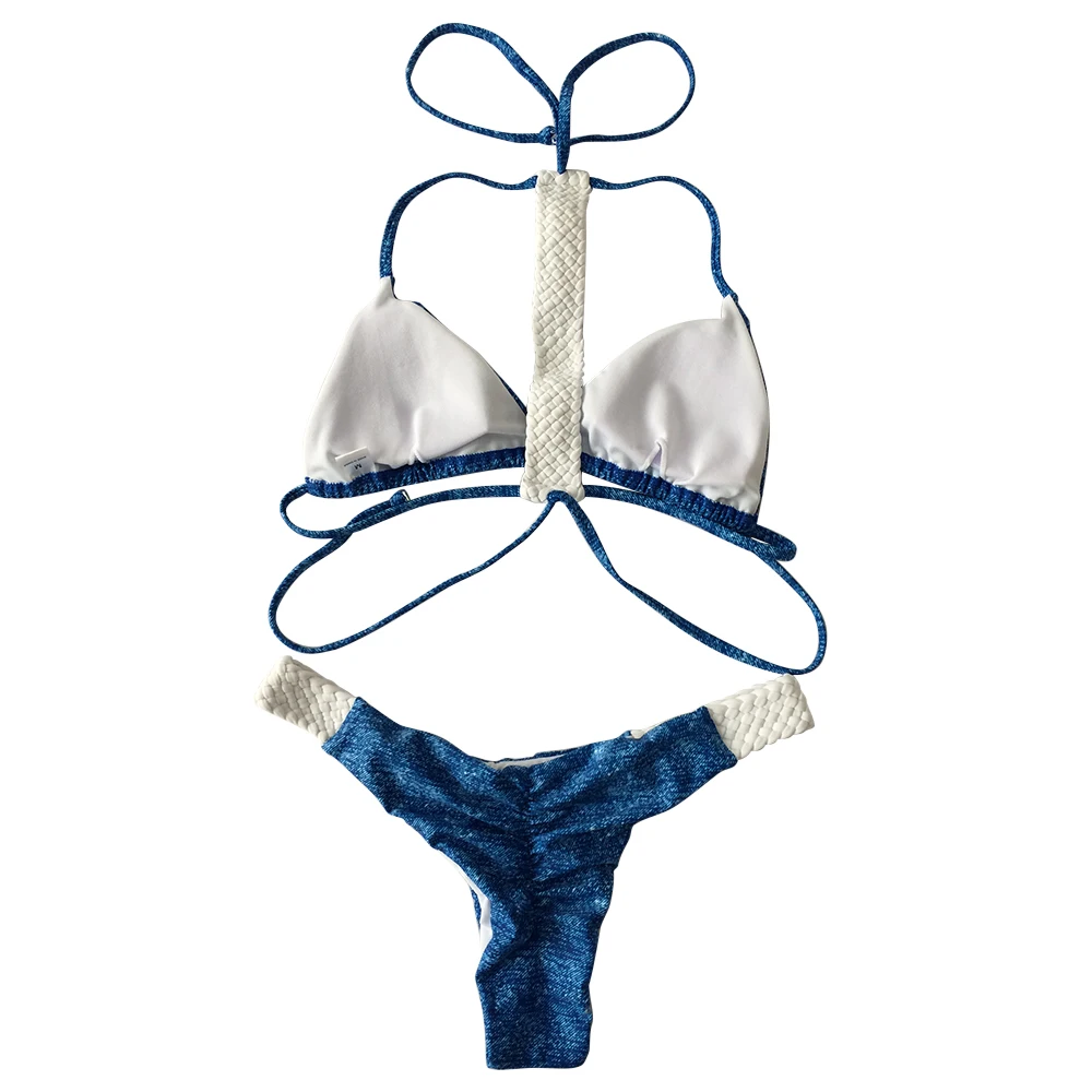 2020 new arrival solid color swimwear swimsuit woman sexy beach