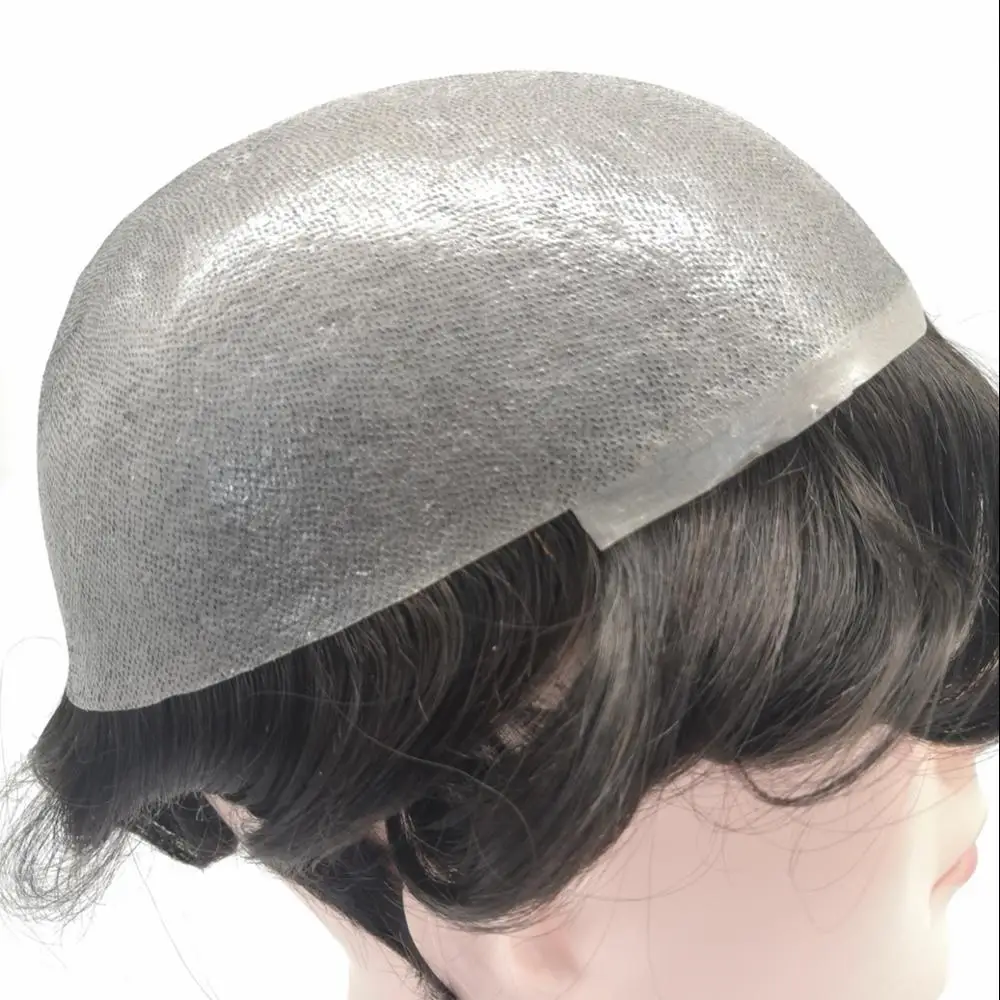 

THIN SKIN Top Grade Frontal V-looped 100% Real Human Hair Thin Skin Hair Systems