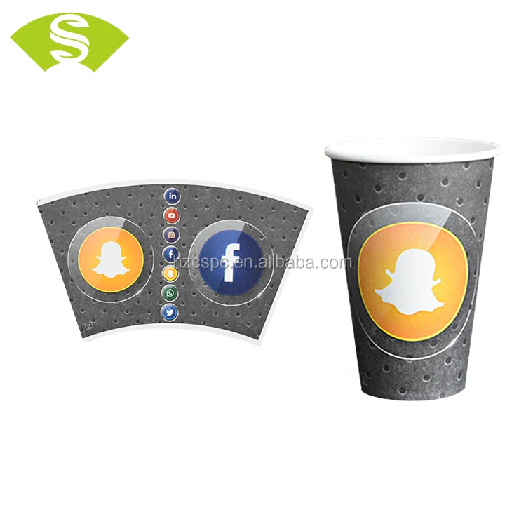 
Wholesale price PE coated paper cup blanks for disposable paper cups 