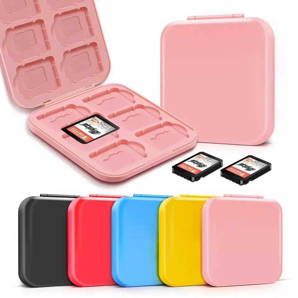 

Factory Wholesale 12 IN 1 Game Card Case Mini Gaming Cartridge For Nintendo Switch Game Accessories