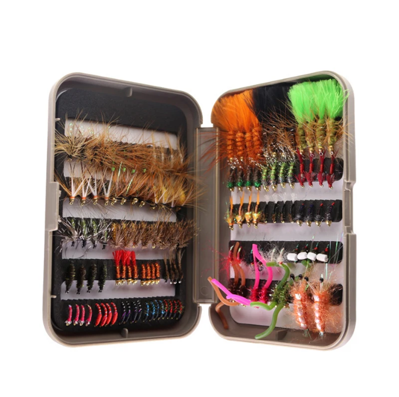 

Amazon 126/24/21/18/15/10 Pcs/ Set fly fishing bait fly fishing flies lure