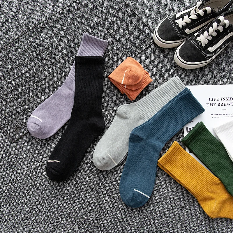 

KANGYI embroidery custom logo skate socks sports bulk customizable cool sneakers cotton socks men, Pictures
