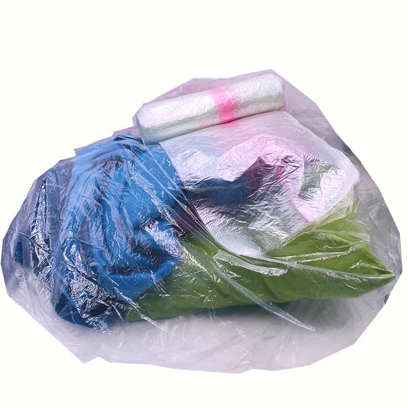 
2020 Hot Sale Sustainable 100% Eco-friendly Disposable Water soluble 25 degrees Dissolvable Laundry bags 