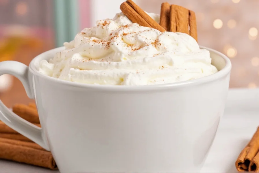 cinnamon whipped cream