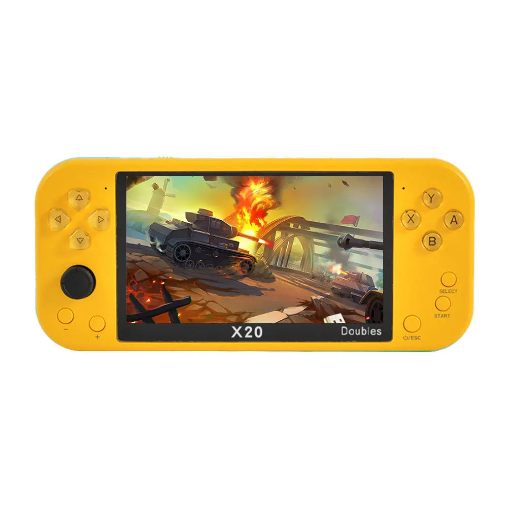 

New Arrival X20 5.1 Inch Portable Retro Video Game Console 8GB Handheld Game Console