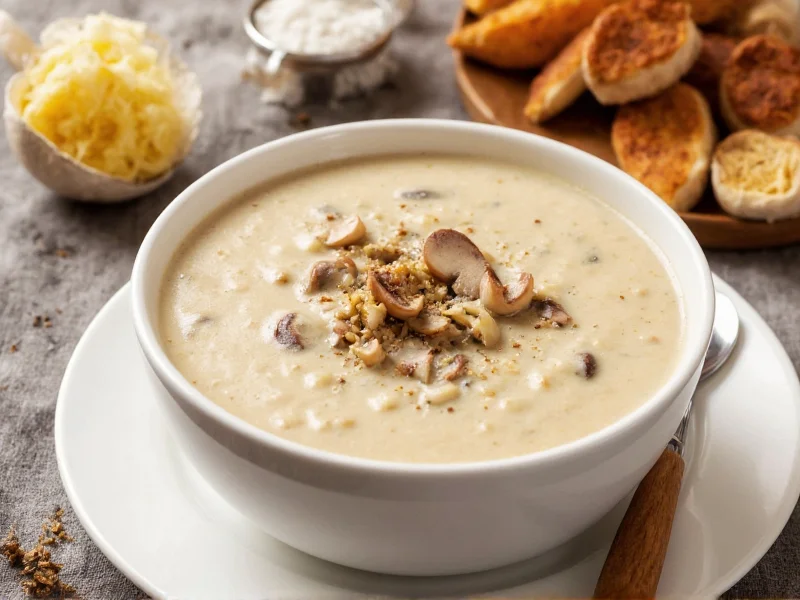Perfect Homemade Cream of Mushroom Soup Recipe