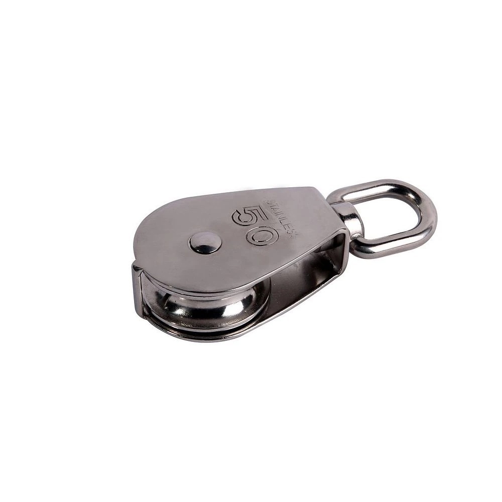 
Bulk Price High Quality Stainless Steel puly block single sheave with eye 