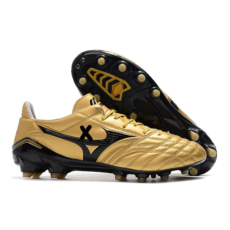 

2022 High Quality Fg Long Studs Outdoor Men's Low-top Football Sports Boots Youth football Shoes, Black