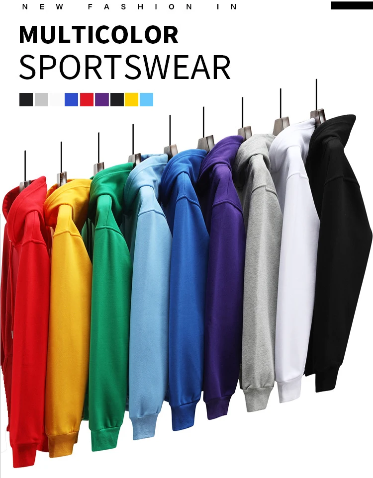 Outdoors Mens Hoodies Sweatshirts For Custom Logo Plain Multi Color Hoodie Sports Gym Cotton 