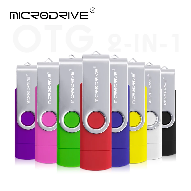 Custom logo gift otg usb flash drive 32gb 64gb 128gb pendrive 4gb 8gb 16gb memory stick