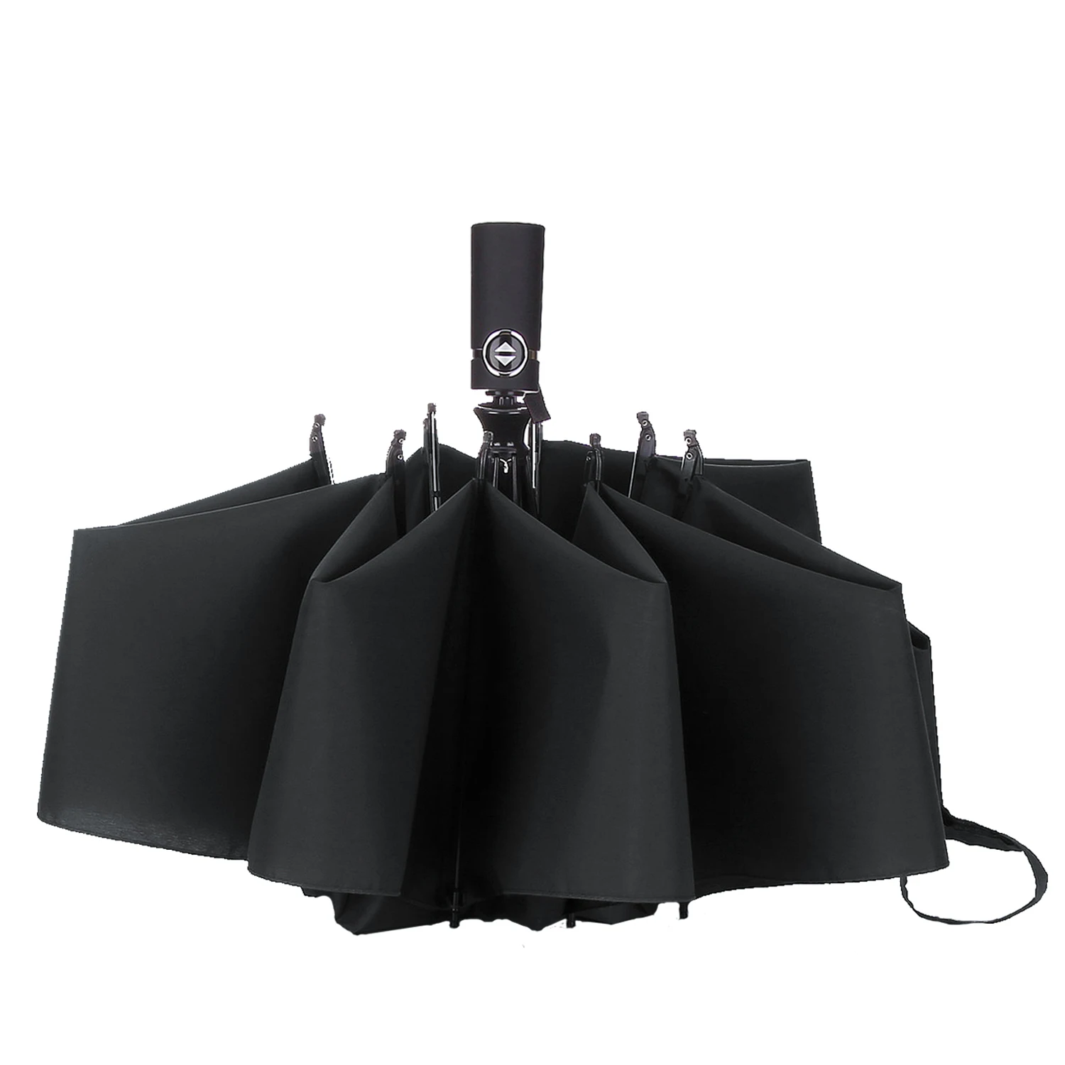 WINDPROOF Auto Open Close Folding Compact Reverse Umbrella