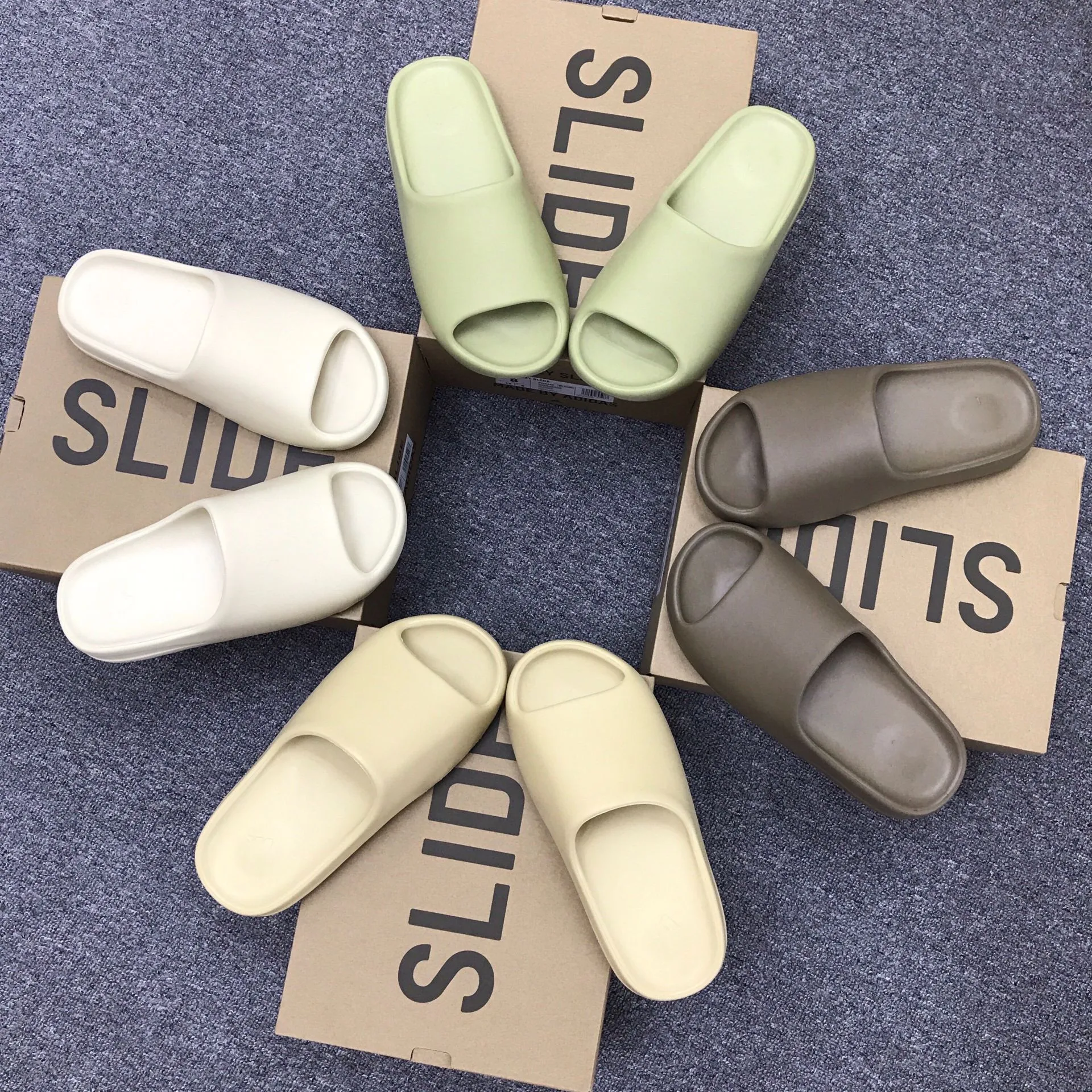 

Summer fashion pink yeezy slides for men yeezy slide cheap yeezy slides, Picture