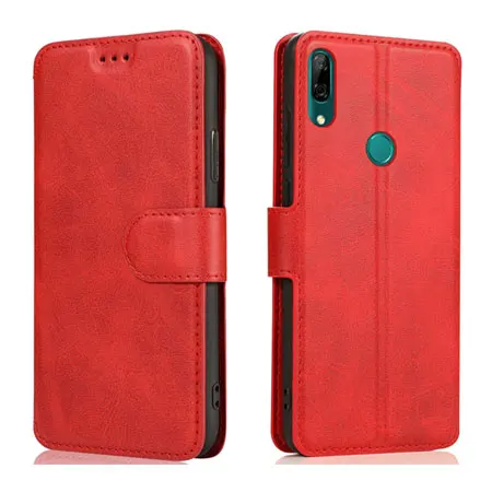 

LeYi Leather Flip Wallet Case waterproof Phone Case for Huawei P Smart Z/Y9 Prime 2019 with HD Screen Protector