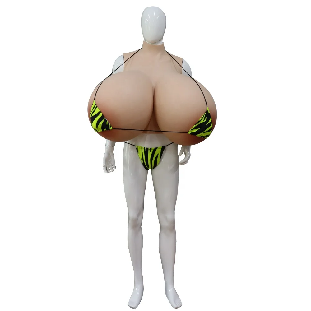 

ZZ Cup Half Body Trandsgender Tits wearable breast silicone breast forms Boobs for men Crossdresser withBreast Form