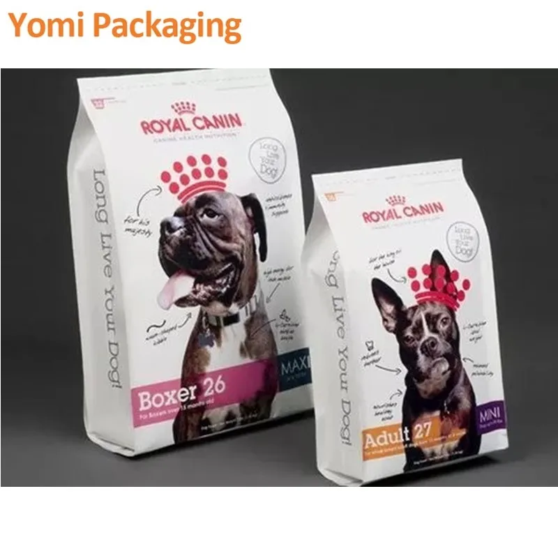 

Custom Logo Cat Dog Bag With Zipper - Manufacturer Wholesale 10kg Plastic Pet Food Packaging