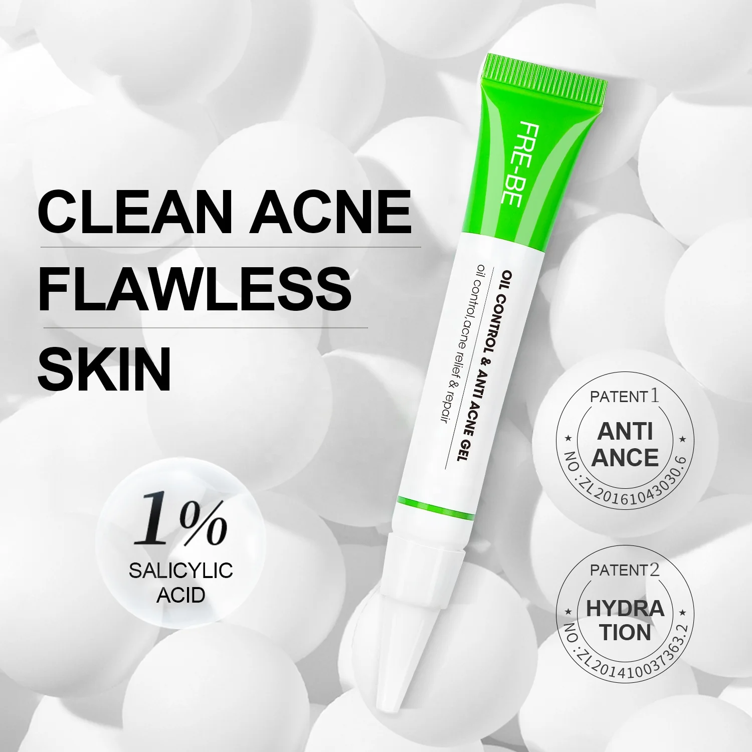 

Private Label Salicylic Acid Acne Scar Removal Cream Oil Control Anti Acne Gel Treatment Pimple Remover Kit For Men Women, Transparent color