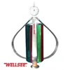 WELLSEE 300W PMG/PMA AC 3 phase wind generator 12/24v wind/hydro use China vertical permanent magnet wind turbine mill