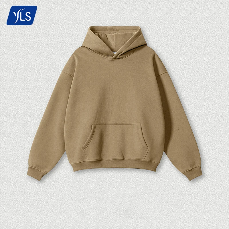 Winter 345G Streetwear Oversized Long Sleeve Custom Graphics Blank High Quality Hoodies Wholesale