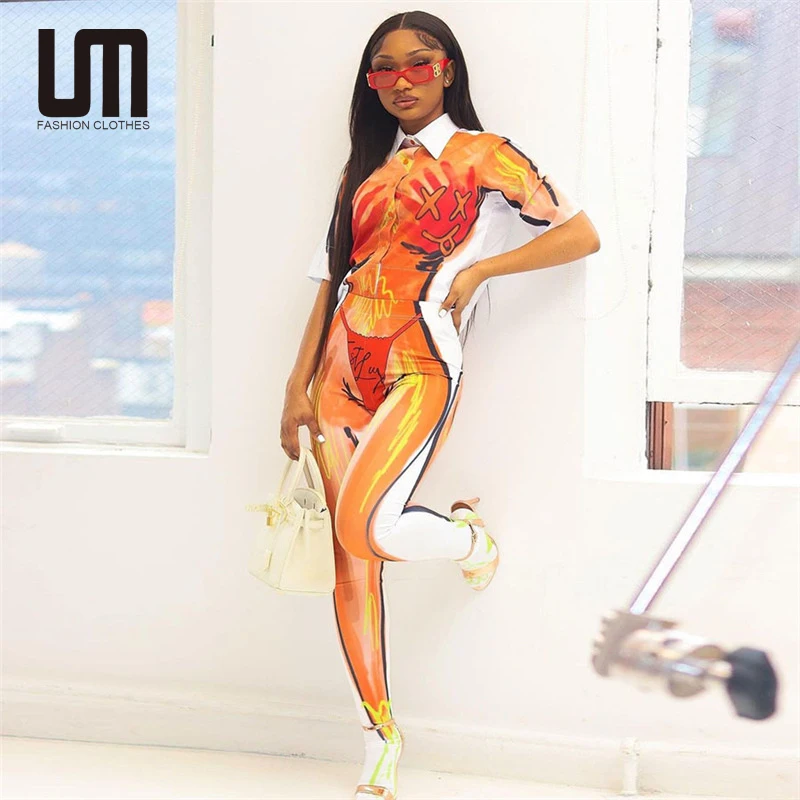 

Liu Ming Summer 2022 Women Clothing Streetwear Gradient Print T Shirt Blouse Tops