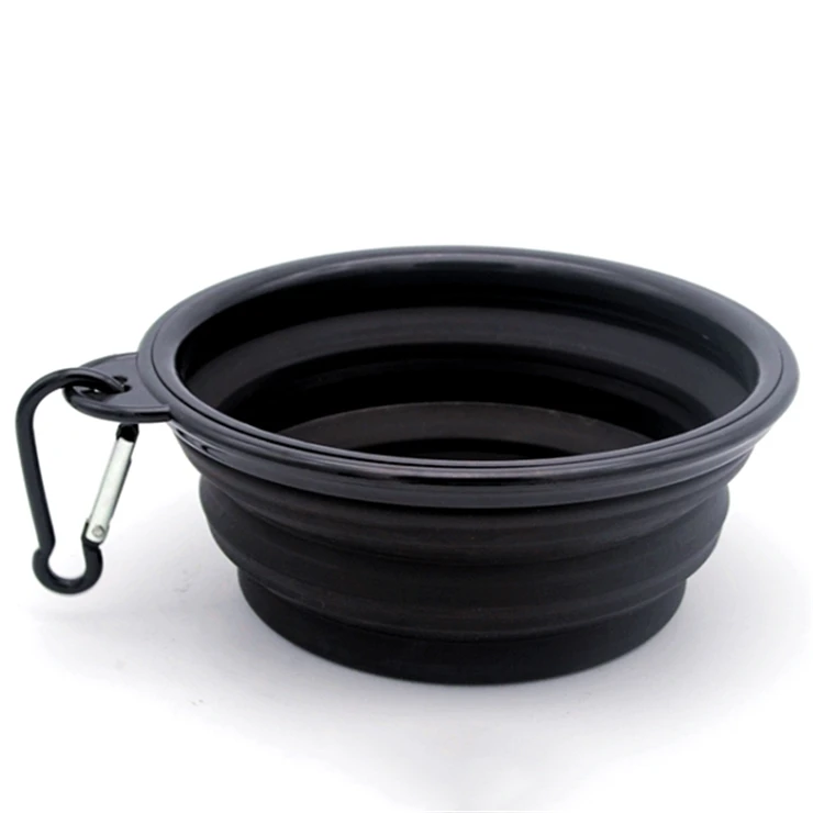 

Amazon Hot Sale Travel Collapsible Dog BowlCollapsible Silicone Pet Dog Bowl