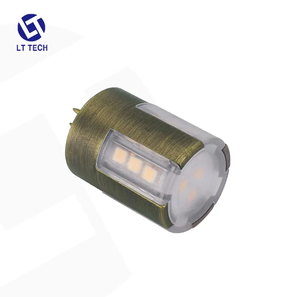 LT104 20W Halogen 2W 9-17V AC/DC 400lm 2700K-6000K Brass Construction Waterproof G4 for Path Lighting Deck Lighting