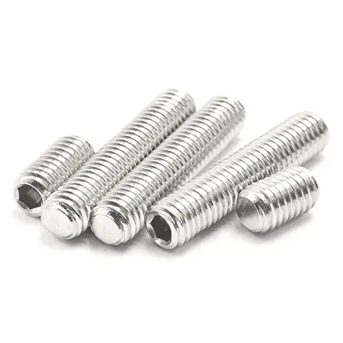 
A2-70 Stainless Steel Hex Socket Grub Screw Flat Point Set Screw 