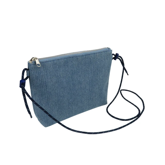 

Sling Shoulder Pouch Messenger Satchel Denim Mini Crossbody Bag For Girl, As picture,customized