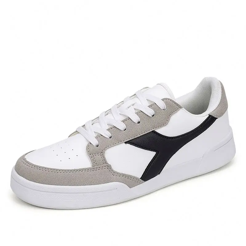 

Customize Stock Small MOQ Women PU Leather Casual Shoes White Sneakers Customize