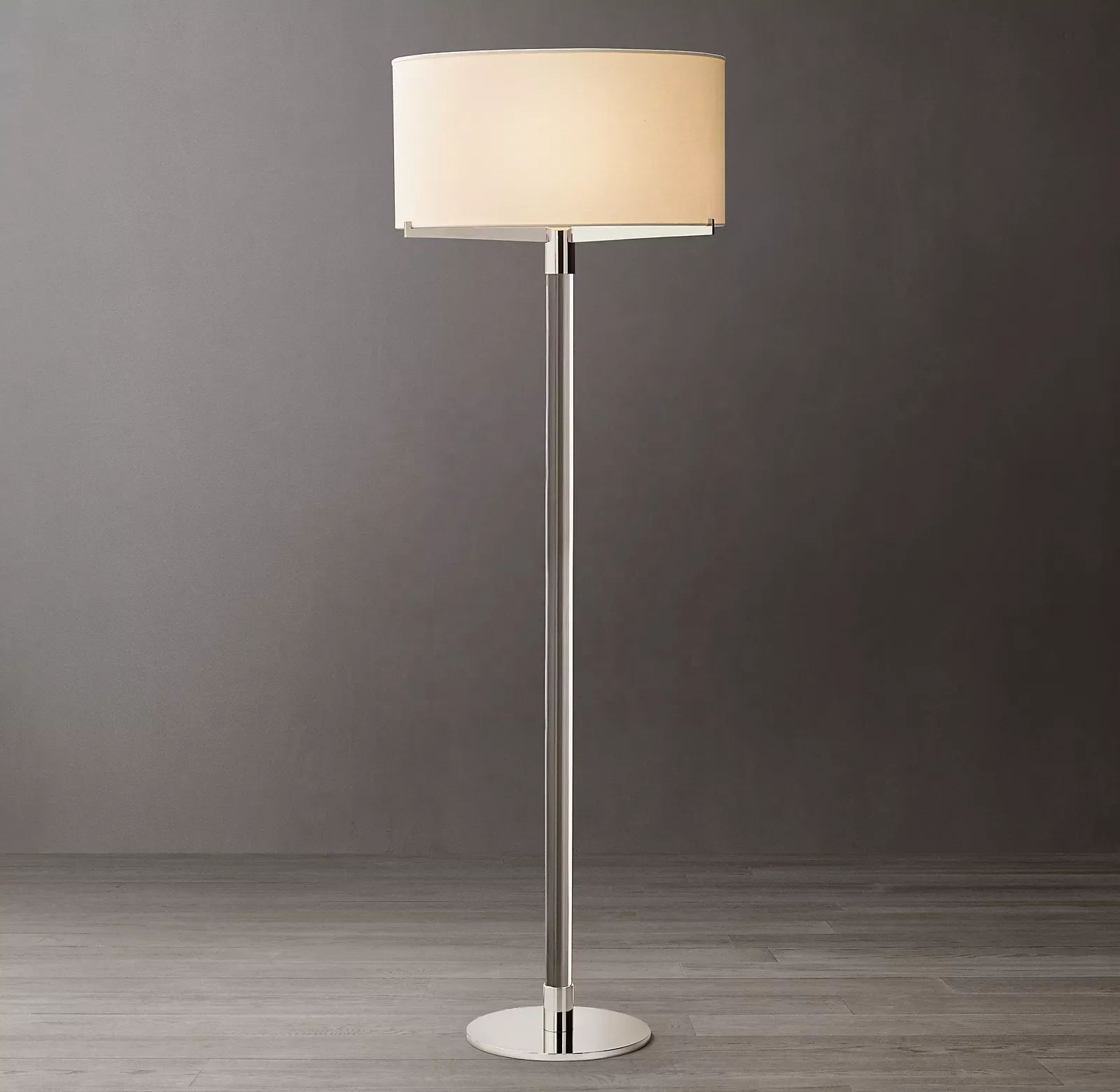 

Elegant Home Bedroom Living Room Decoration Floor Lamp Truman Floor Lamp Modern Crystal Pole Standing Beside Lights FL2865/L1, Polished nickel,bronze,burnished brass,