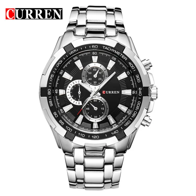 
2015 new fashion stainless steel curren watches 