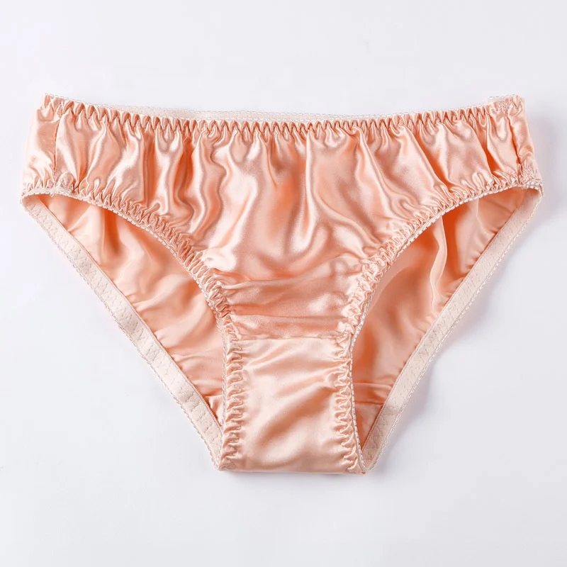 Sexy Underwear Women Briefs Lace Panties Underwear Silk Panties Women