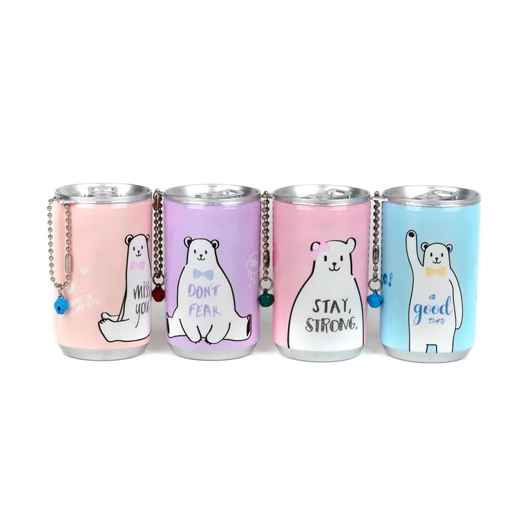 

30pcs Bottle Travel White Bear Makeup Remover Wet Tissue Cylinder Wet Towel, As pictures