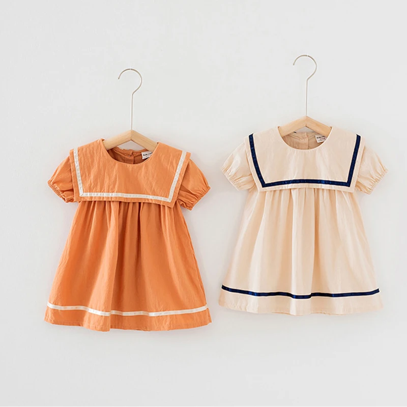 

Summer new baby casual girls dress cotton children princess dress, Picture shows