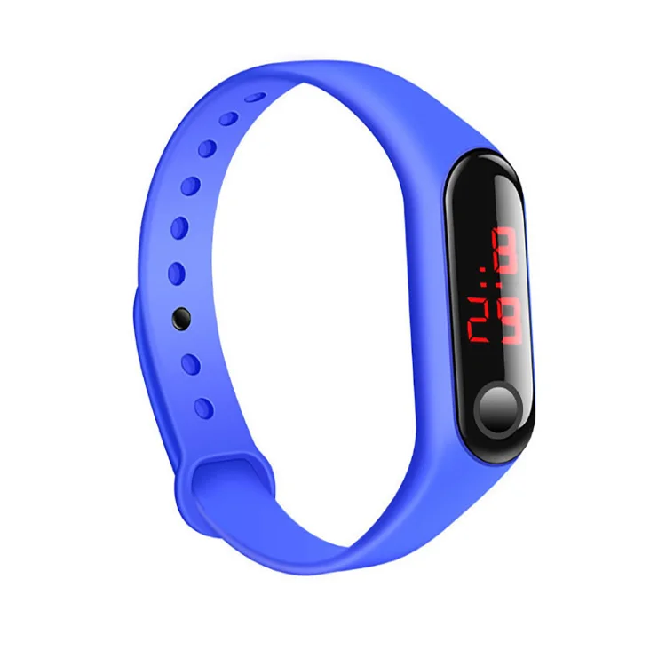 

Low price wholesale colorful silicone sports cheap LED electronic Digital Watches for children