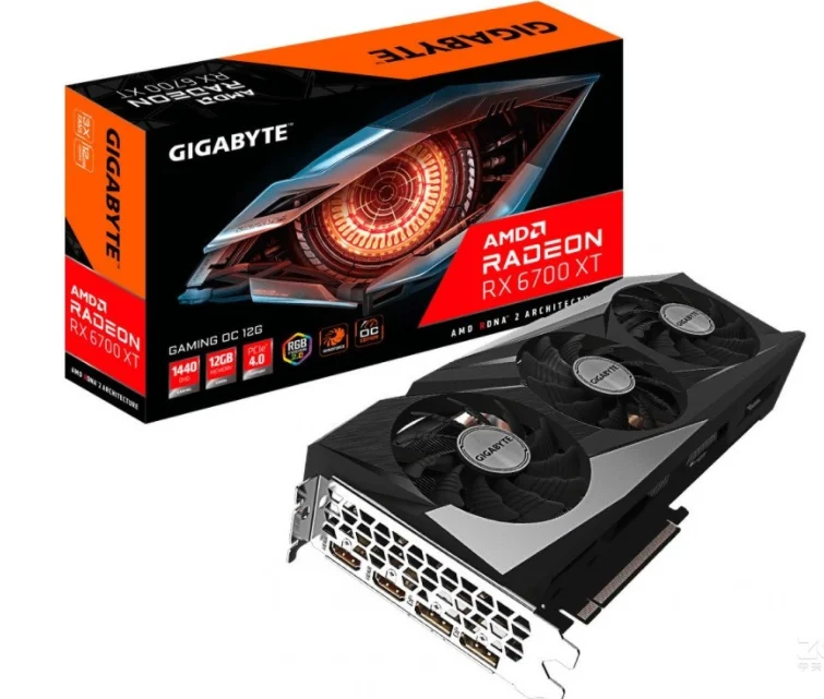 

GYGABYTE Geforce Radeon RX 6700 XT Gaming OC 16 Mining Rig New GPU Original Model Graphics Card New Video Card Wholesale Cheap