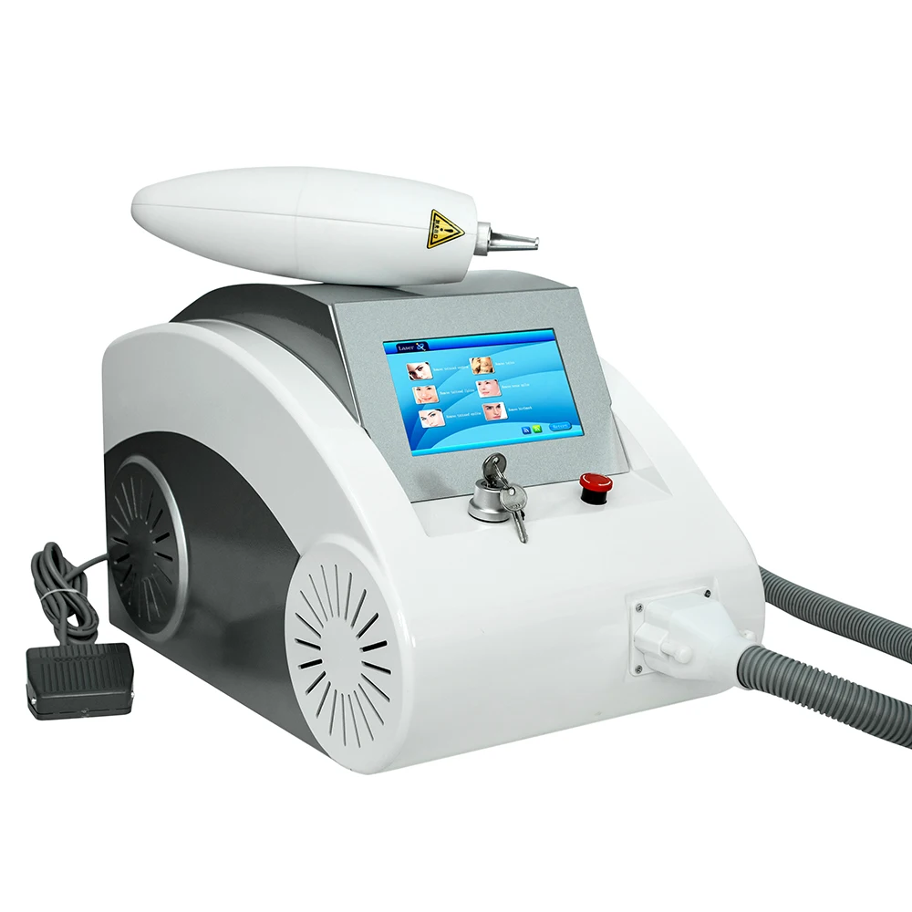 

Latest portable q-switch nd yag picosecond handle laser tattoo eyebrow removal machine