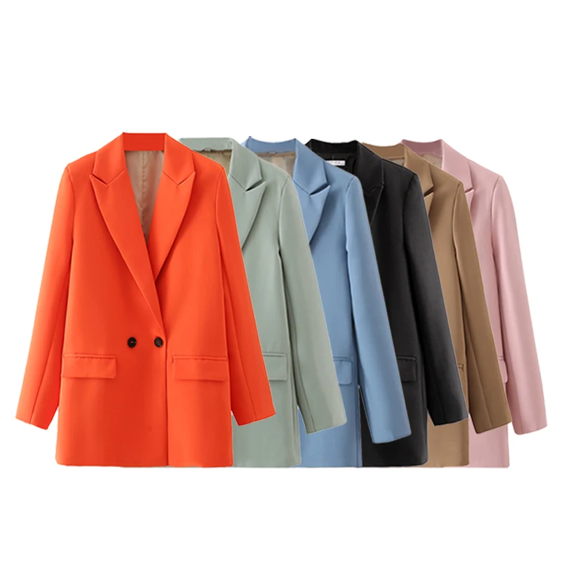 

Customized women jacket long sleeve casual coat female office wear outerwear tops ladies plus size coats, Customized color