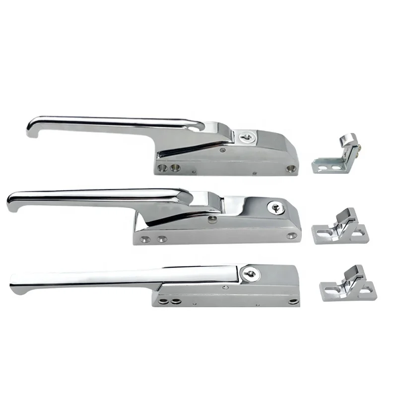 

CX 1200 1200A 1240 Zinc Alloy Chroming Coated Model Cold Room Mechanical Cold Room Latch Handle Lock