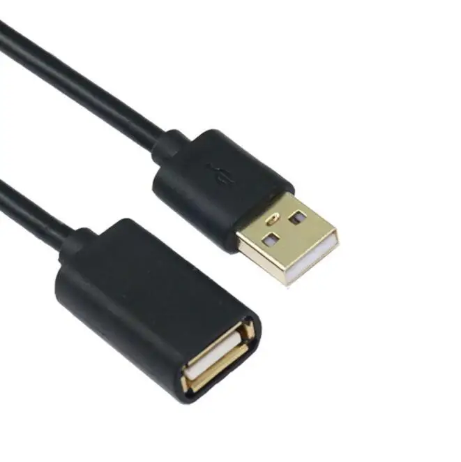 

24K Gold plated USB 2.0 A male to USB 2.0 A female extension cable 480mbps