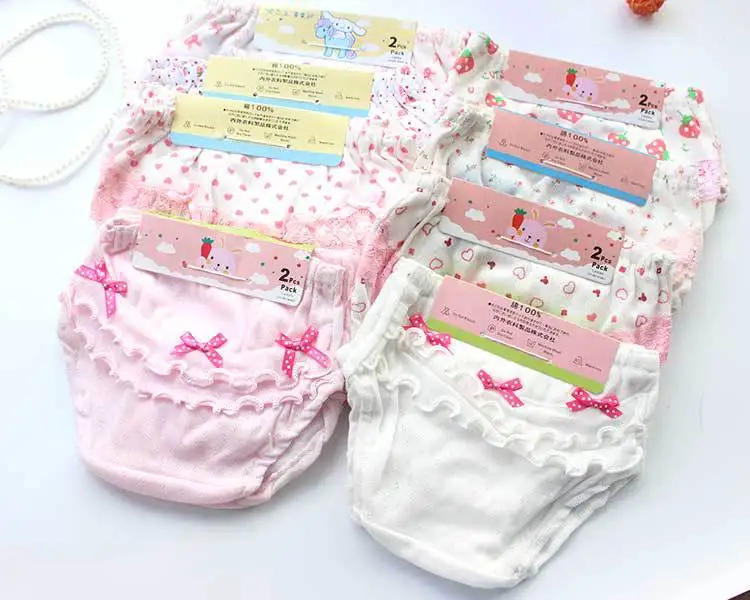 

Genuine Fuchsia Color Odm Supply Type Black Color Girls Underwear, Picture shows