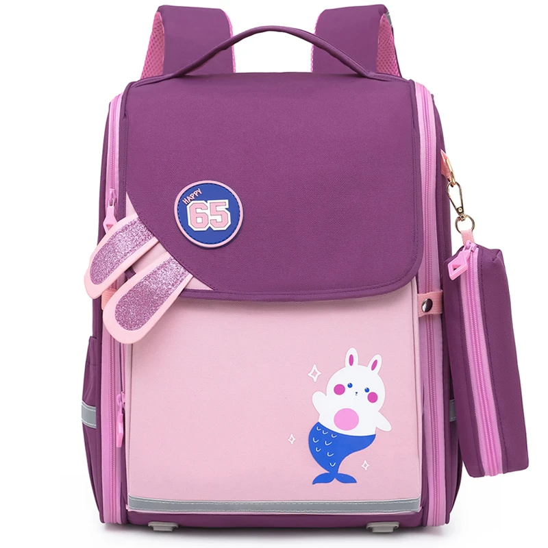 

New Children Backpack School Bags Waterproof Teen Girls School Bag, 4colors