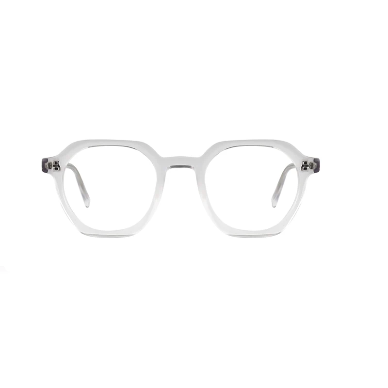 

2021 High Fashion Acetate Optical Frames Transparent Eyeglasses Frame Ready Goods