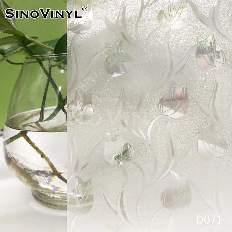 

SINOVINYL Free Sample Decoration Frosted Matt Transparent Glass Window Film