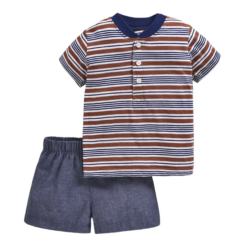 

Hot Selling Kids Clothes 2Pcs Clothes Set Cotton T-Shirt&Pants Baby Clothes Set, Pictures show