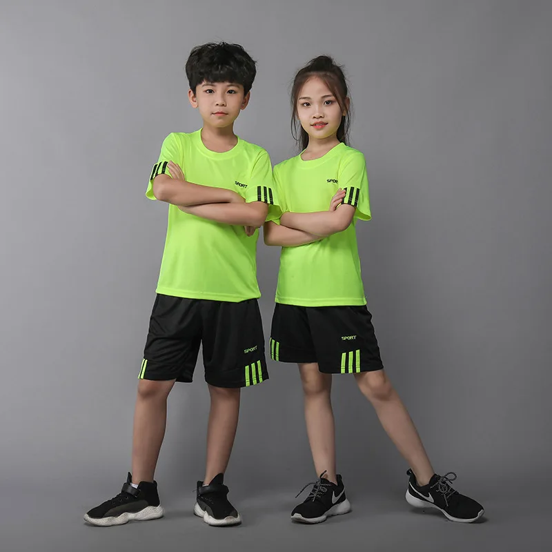 

Custom Kids Soccer Jersey Sublimation Football suit tracksuit uniform girl football suit set, Custom color