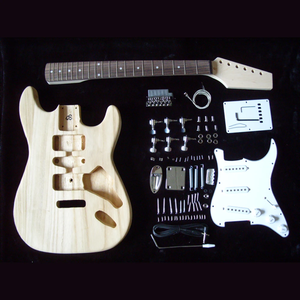 China Electric Guitar Supplier 6 Strings Diy Electric Bass Guitar Kits