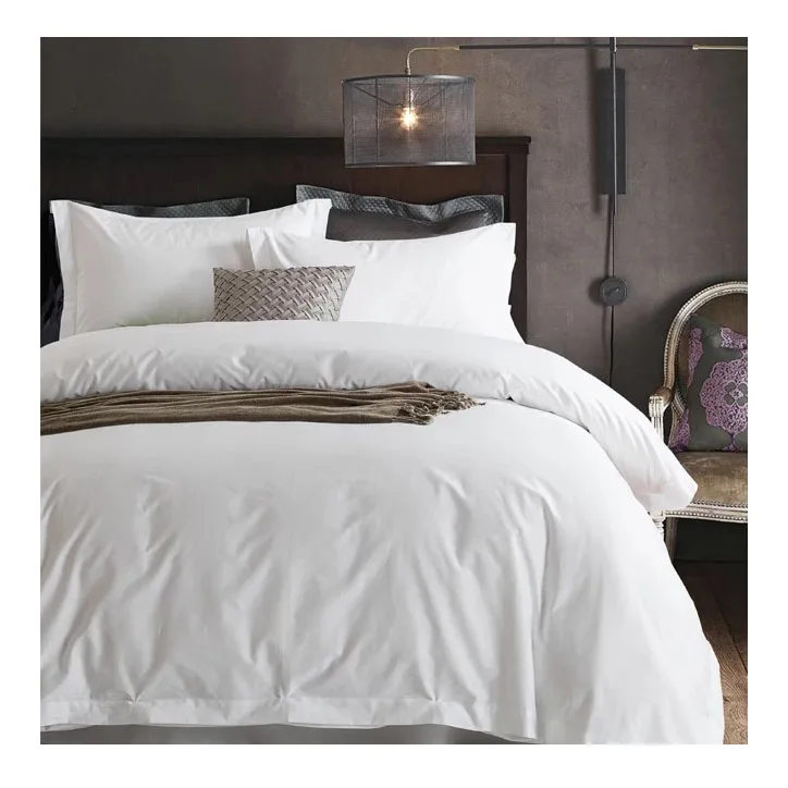 500 Thread Count Luxury Hotel Bed Sheet Duvet Cover Solid Pattern For Luxury 5 Star Hotels Buy