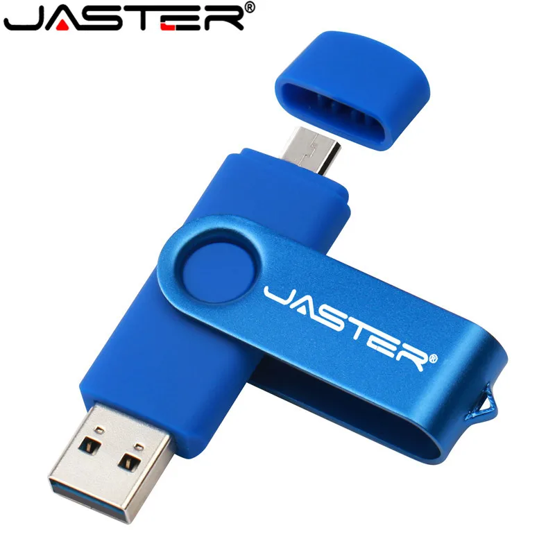 

JASTER OTG 2.0 flash drive Metal U disk pen drive with converter 4GB 8GB 16GB 32GB 64GB 128GB for Android smartphones, Blackbluegoldengraygreenmultiorangepinkpurpleredsilverwhiteyellow