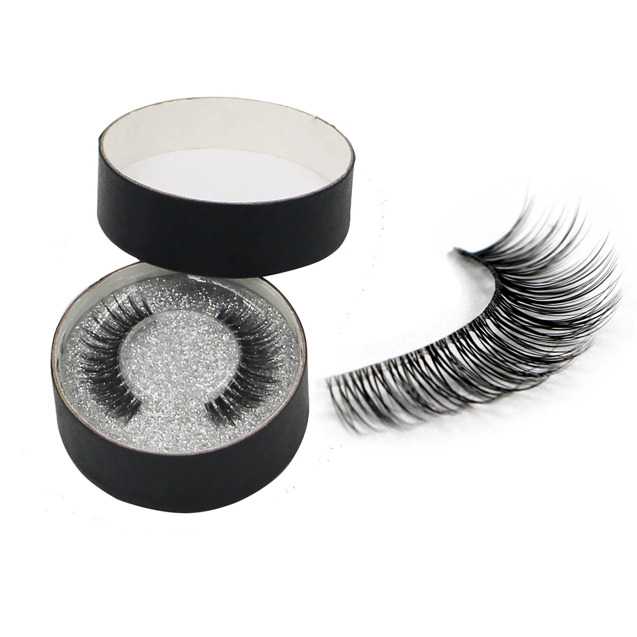 

5D Russian Strip Eyelashes Boxes 5D Eyelashes With Box Packaging Custom, Black